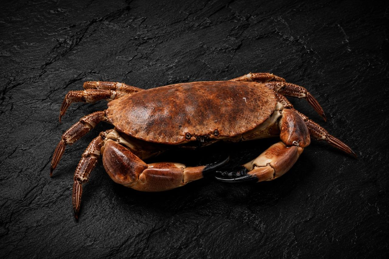 Краб Brown живой
